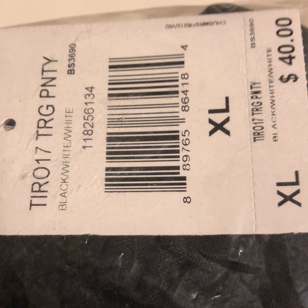 Adidas boy XL long pants slim - Picture 6 of 8